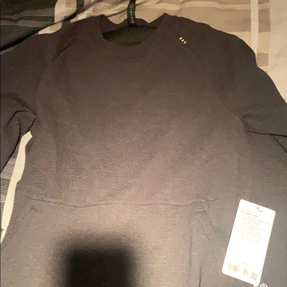 Lululemon At Ease Crew black